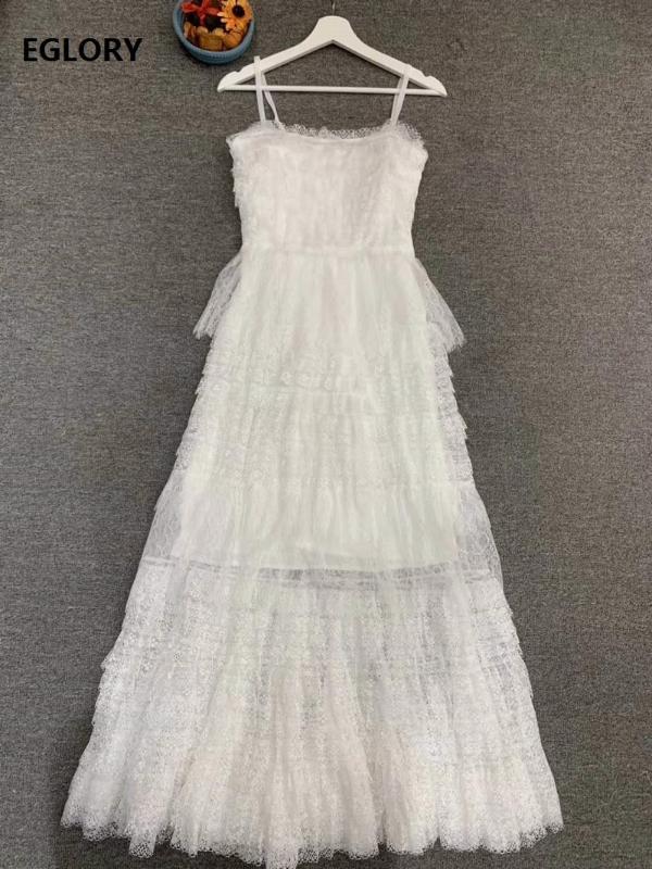 Top Quality New White Bride Beach Long Dress 2020 Summer Luxury Ladies Spaghetti Strap Cascading Ruffle Lace Long Maxi Dress, Pink
Top Quality New White Bride Beach Long Dress 2020 Summer Luxury Ladies Spaghetti Strap Cascading Ruffle Lace Long Maxi Dress, Pink