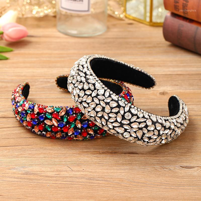 Fashion Woman Hair Band Baroque Colored Crystal Accessories Rhinestone Party Tiara Wedding Crown Clips & Barrettes, Golden;silver
Fashion Woman Hair Band Baroque Colored Crystal Accessories Rhinestone Party Tiara Wedding Crown Clips & Barrettes, Golden;silver