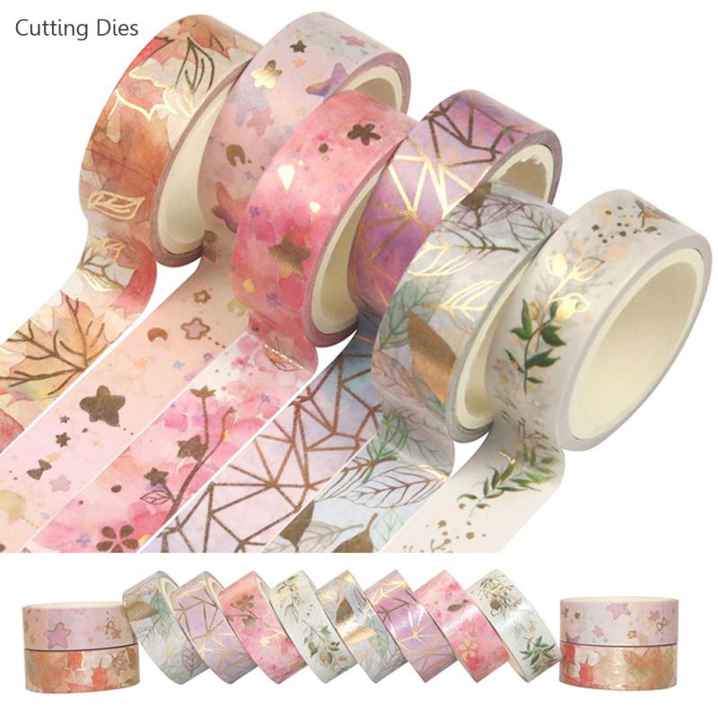 6Rolls Flower Foil Washi Tape Set Masking Washi Tape Set Decorative Sticker Diy Adhesive Label For Scrapbooking Planner
6Rolls Flower Foil Washi Tape Set Masking Washi Tape Set Decorative Sticker Diy Adhesive Label For Scrapbooking Planner