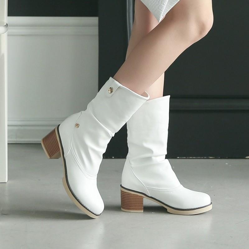 Waterproof Women's Leather Snow Boots Thick heel with round head short boot Ladies Warm Fur Suede Wedge Ankle Boot Women MAZIAO, Brown
Waterproof Women's Leather Snow Boots Thick heel with round head short boot Ladies Warm Fur Suede Wedge Ankle Boot Women MAZIAO, Brown