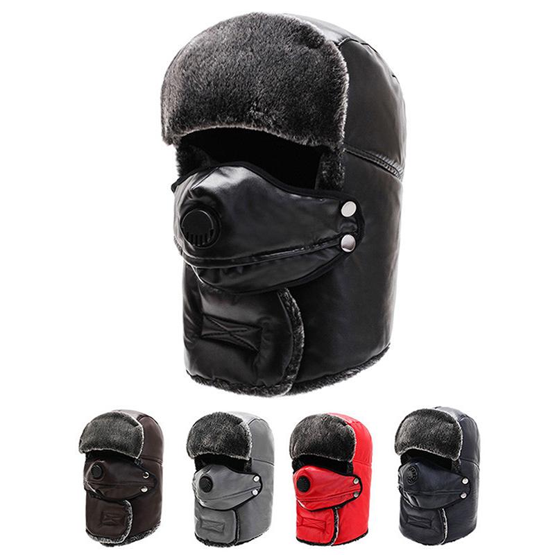 Winter Thickening Plus Velvet Lei Feng Hat Men And Women Outdoor Ear Protection Cycling Hat Windproof Mask, Black 
Winter Thickening Plus Velvet Lei Feng Hat Men And Women Outdoor Ear Protection Cycling Hat Windproof Mask, Black