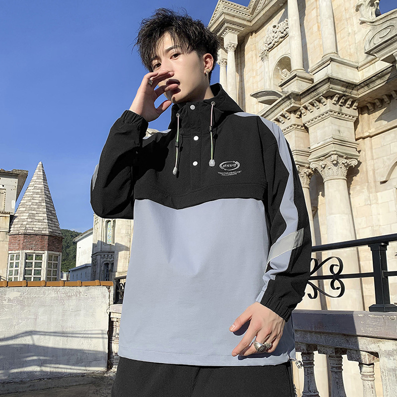 2020 Spring Autumn Casual Men Jacket With Hood Blunt Man Coat Jackets Outerwear Clothes Plus Size M-4XL Drone transport OWKD, Gray
2020 Spring Autumn Casual Men Jacket With Hood Blunt Man Coat Jackets Outerwear Clothes Plus Size M-4XL Drone transport OWKD, Gray