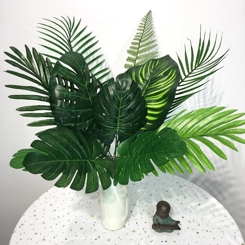 Artificial Plants Plastic Fake Monstera Tropical Plant Leaf Photography Decorative Leaves Wedding DIY Decoration Garden Decor
Artificial Plants Plastic Fake Monstera Tropical Plant Leaf Photography Decorative Leaves Wedding DIY Decoration Garden Decor