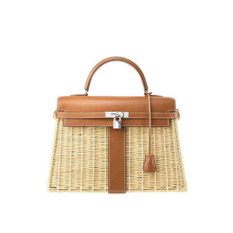 Designer Handbag Herme Bags 2022 Spring and Summer Women's Bag Handmade Rattan Bag Kelysbag Handbag 4c7b, Brown medium (7 days delivery)
Designer Handbag Herme Bags 2022 Spring and Summer Women's Bag Handmade Rattan Bag Kelysbag Handbag 4c7b, Brown medium (7 days delivery)