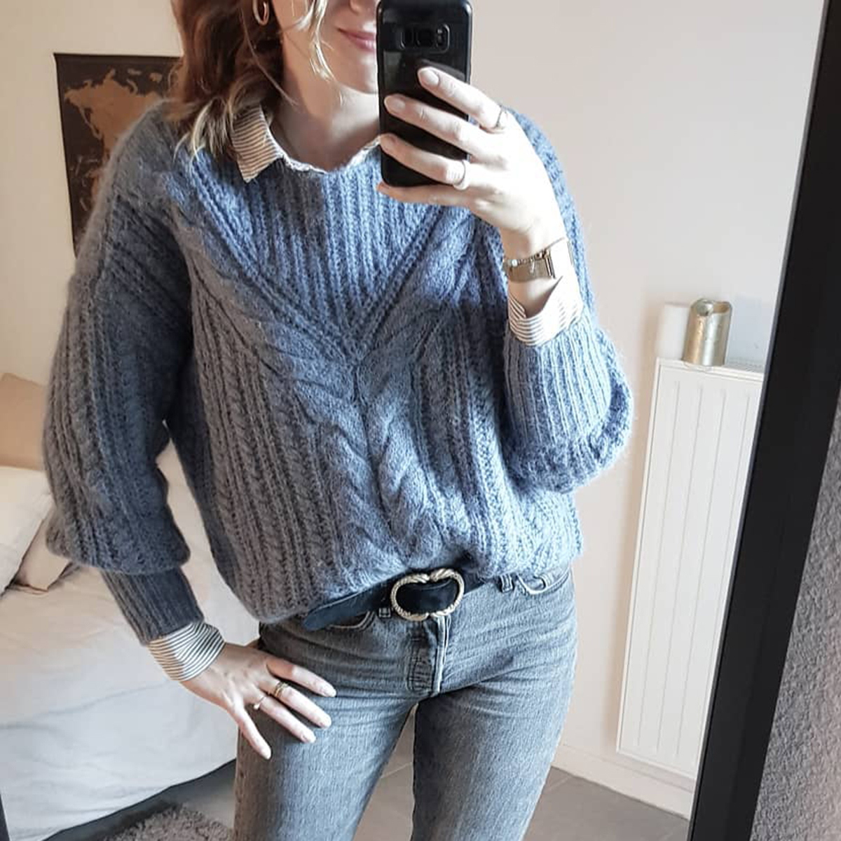 Tract mohair women's knitted autumn boat vintage neck chic sweater office lady casual blouses pull 2020, Blue
Tract mohair women's knitted autumn boat vintage neck chic sweater office lady casual blouses pull 2020, Blue