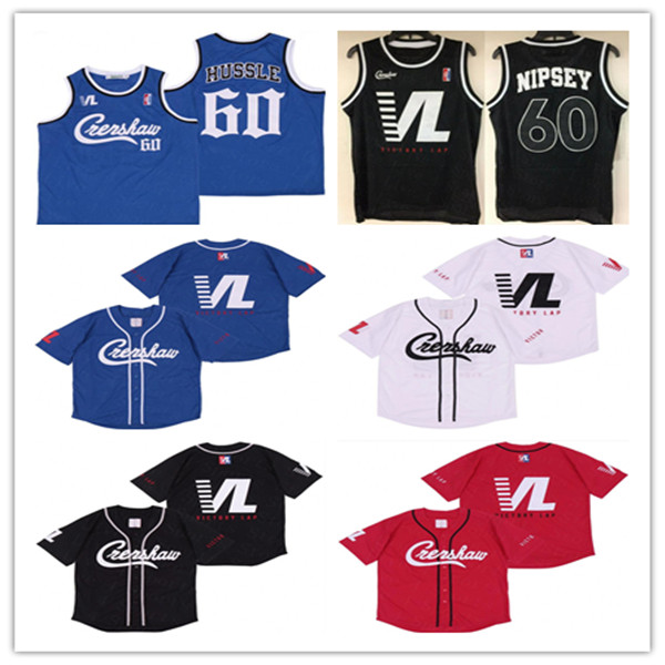 Fashion Men 60 Nipsey Hussle Crenshaw Victory Lap Hip Hop Rap Cover Black Red White Blue Baseball Movie Jersey Good Quality, As pic
Fashion Men 60 Nipsey Hussle Crenshaw Victory Lap Hip Hop Rap Cover Black Red White Blue Baseball Movie Jersey Good Quality, As pic