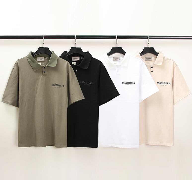 20ss Ins Summer Hip Hop Essentials 3D Silicon polo Tee Skateboard Tshirt Fog Men Women Short Sleeve Casual T Shirt, White
20ss Ins Summer Hip Hop Essentials 3D Silicon polo Tee Skateboard Tshirt Fog Men Women Short Sleeve Casual T Shirt, White