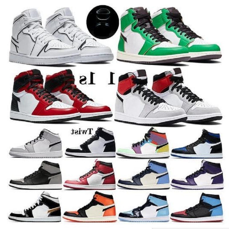 fast shipping men women basketball shoes 1s top Obsidian UNC Fearless TURBO GREEN 1 Backboard PHANTOM GYM RED sports sneaker trainer
fast shipping men women basketball shoes 1s top Obsidian UNC Fearless TURBO GREEN 1 Backboard PHANTOM GYM RED sports sneaker trainer