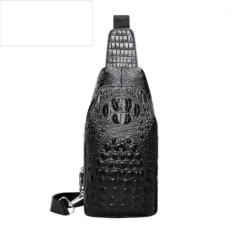 2020 New Fashion Cow Genuine Leather Men Waist Packs Male Alligator Chest Pack Boy Design Chest Package Shoulder Bags Hot1, Black
2020 New Fashion Cow Genuine Leather Men Waist Packs Male Alligator Chest Pack Boy Design Chest Package Shoulder Bags Hot1, Black