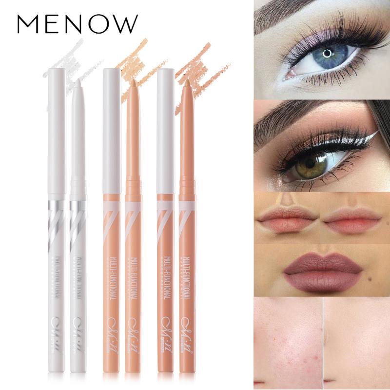 Multi-Purpose Makeup Pen White Eyeliner Concealer Lower Eyelid Pen Rotatable Automatic Core Out eye liner Waterproof TSLM1, Skin color
Multi-Purpose Makeup Pen White Eyeliner Concealer Lower Eyelid Pen Rotatable Automatic Core Out eye liner Waterproof TSLM1, Skin color