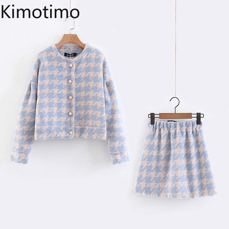 Kimotimo Spring Autumn Two Piece Set Women Office Lady Tweed Jacket Coat Mini Skirt Set Elegant Vintage Party Birthday Outfits, Blue
Kimotimo Spring Autumn Two Piece Set Women Office Lady Tweed Jacket Coat Mini Skirt Set Elegant Vintage Party Birthday Outfits, Blue