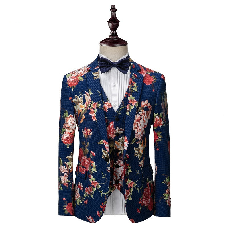 2021 (jacket Collection Pants) Autumn Men's Fashions Occasional Business Suit Flowers Wedding Gowns From Classic Male SH8J, Red.
2021 (jacket Collection Pants) Autumn Men's Fashions Occasional Business Suit Flowers Wedding Gowns From Classic Male SH8J, Red.