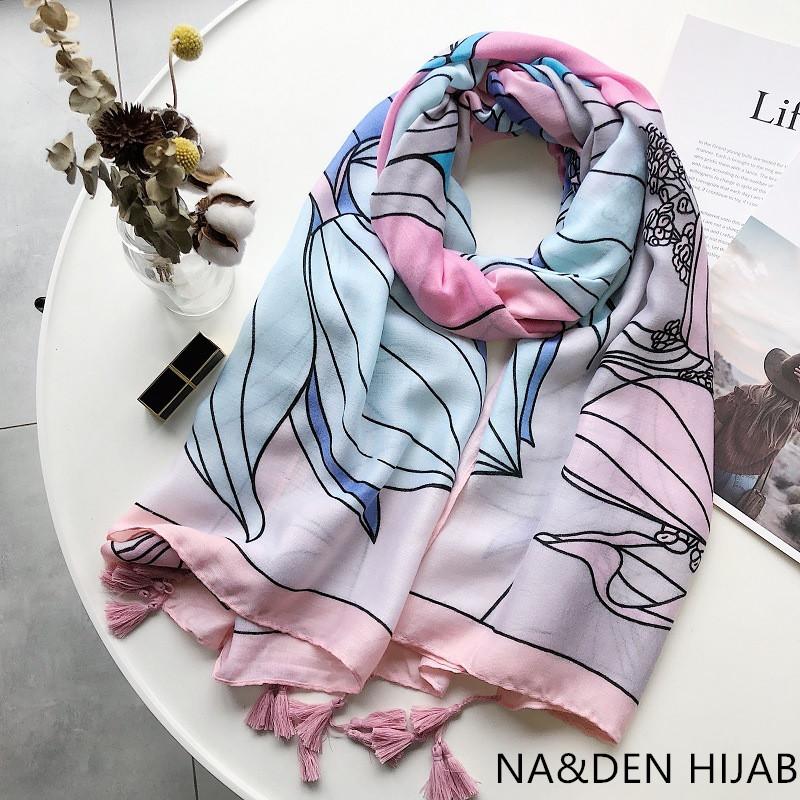 Flower print pattern tassels foulard viscose Muslim hijab women scarf pink theme wraps fashion bandana shawls 10pcs/lot
Flower print pattern tassels foulard viscose Muslim hijab women scarf pink theme wraps fashion bandana shawls 10pcs/lot