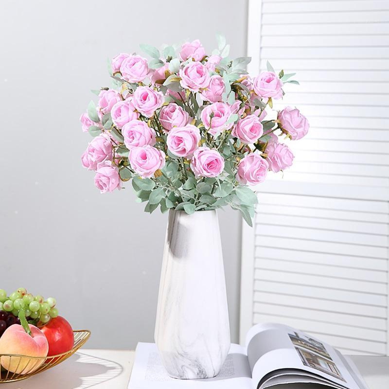 Luyue 5Pcs Artificial Rose 7Heads Flower Bouquet Wedding 70CM Fake Flower Decoration Home Artificial decoration1, Blue
Luyue 5Pcs Artificial Rose 7Heads Flower Bouquet Wedding 70CM Fake Flower Decoration Home Artificial decoration1, Blue