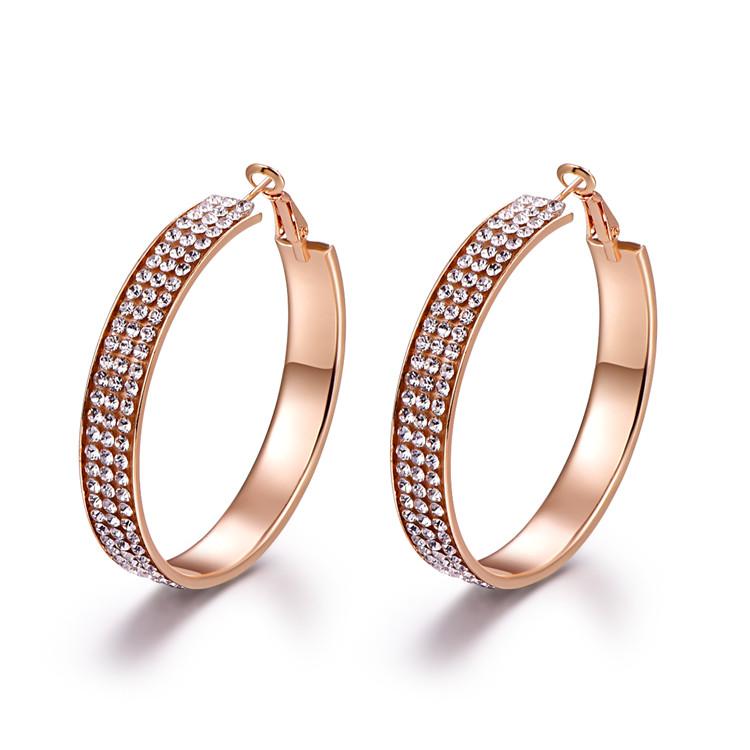HC Fashion Crystal Bridal Wedding Earrings Vintage Rhinestone Women Round Bohemian Earrings Gold Color Metal Jewelry F
HC Fashion Crystal Bridal Wedding Earrings Vintage Rhinestone Women Round Bohemian Earrings Gold Color Metal Jewelry F