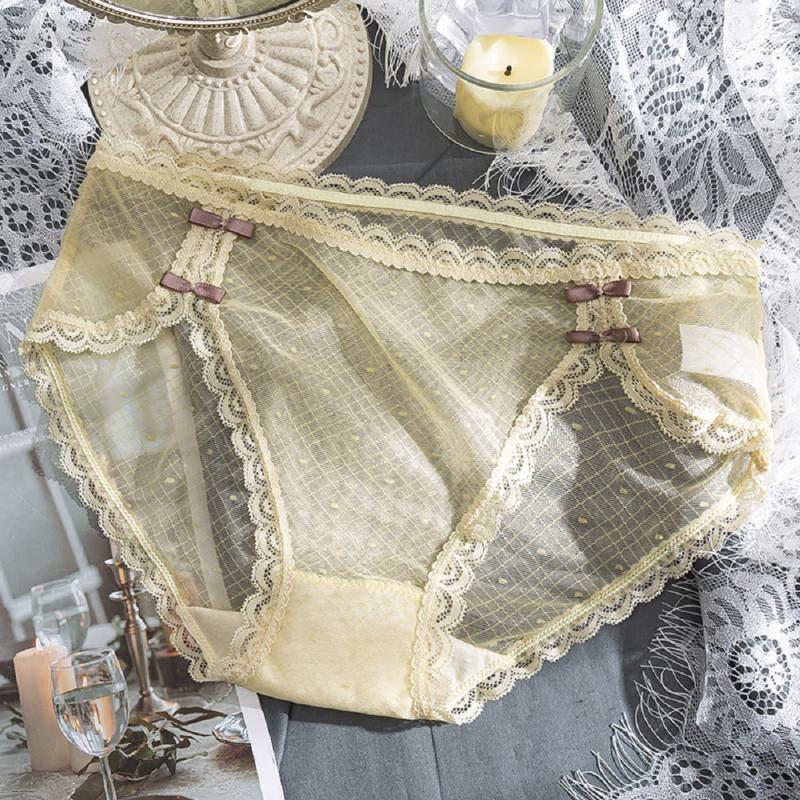 Sexy Mesh Women Panties Bow Transparent Underwear Female Low Waist Lace Soft Breathable Briefs Lingerie intimates, Black
Sexy Mesh Women Panties Bow Transparent Underwear Female Low Waist Lace Soft Breathable Briefs Lingerie intimates, Black