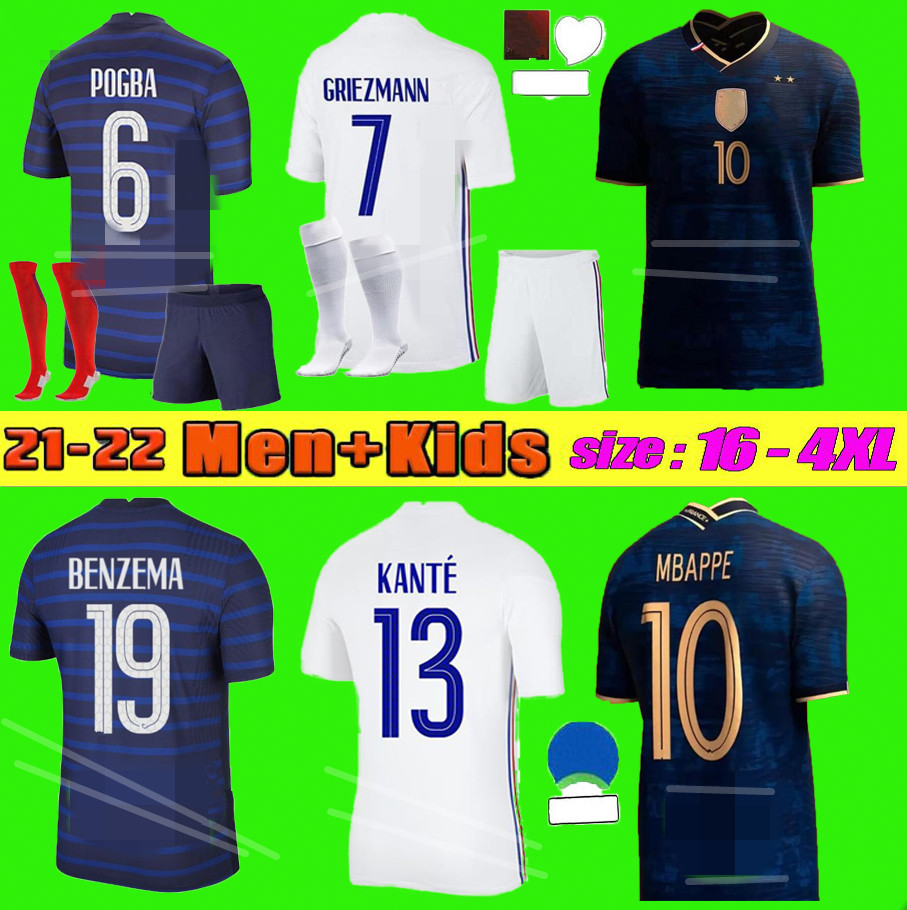 MBAPPE BENZEMA French Soccer jerseys 2021 2022 GRIEZMANN POGBA GIROUD KANTE home away Francia Football shirts adult men + kids kit Maillot de foot, Orange
MBAPPE BENZEMA French Soccer jerseys 2021 2022 GRIEZMANN POGBA GIROUD KANTE home away Francia Football shirts adult men + kids kit Maillot de foot, Orange