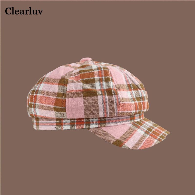 Ladies Autumn Berets Color Fashion Plaid Wild Street Simple Octagonal Hat British Painter Cap, Blue;gray
Ladies Autumn Berets Color Fashion Plaid Wild Street Simple Octagonal Hat British Painter Cap, Blue;gray