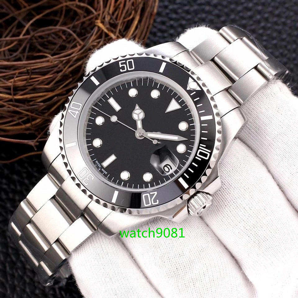 Men Watches 41mm Ceramic Bezel full Stainless Steel Automatic Mechanics Movment Green black 5ATM waterproof mens Watch, 15
Men Watches 41mm Ceramic Bezel full Stainless Steel Automatic Mechanics Movment Green black 5ATM waterproof mens Watch, 15
