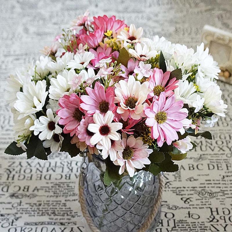 Silk daisy fake Leaf Wedding Home vase Party artificial plants for Decora plastic flowers ornamental flowerpot simulation flower1, White
Silk daisy fake Leaf Wedding Home vase Party artificial plants for Decora plastic flowers ornamental flowerpot simulation flower1, White