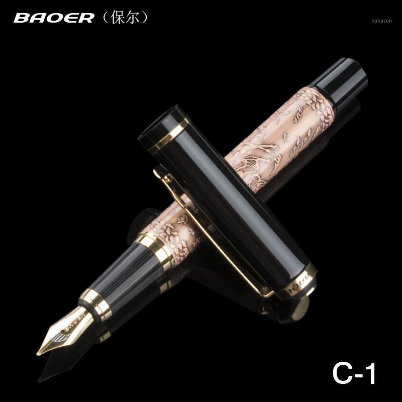 High quality metal pen baoer507 fountain pen luxury pluma fuente stylo plume beautifully embossed luxury gift stationery ink1, Red
High quality metal pen baoer507 fountain pen luxury pluma fuente stylo plume beautifully embossed luxury gift stationery ink1, Red