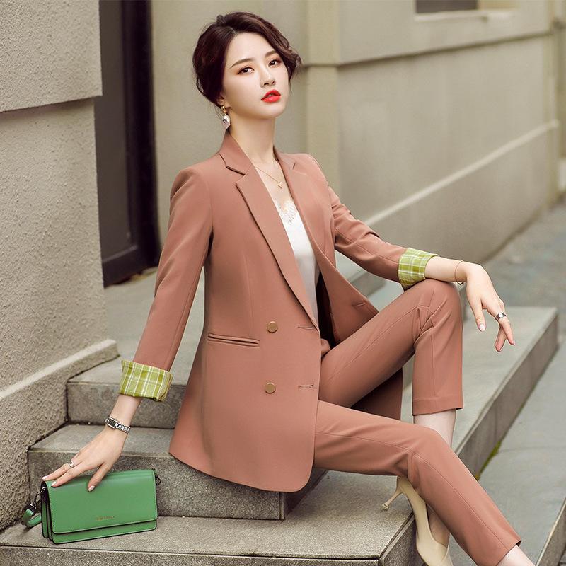Ly8238 professional suit suit professional business trend imperial sister fashion dress white collar pants 2 Piece Set, Green coat 1pcs
Ly8238 professional suit suit professional business trend imperial sister fashion dress white collar pants 2 Piece Set, Green coat 1pcs