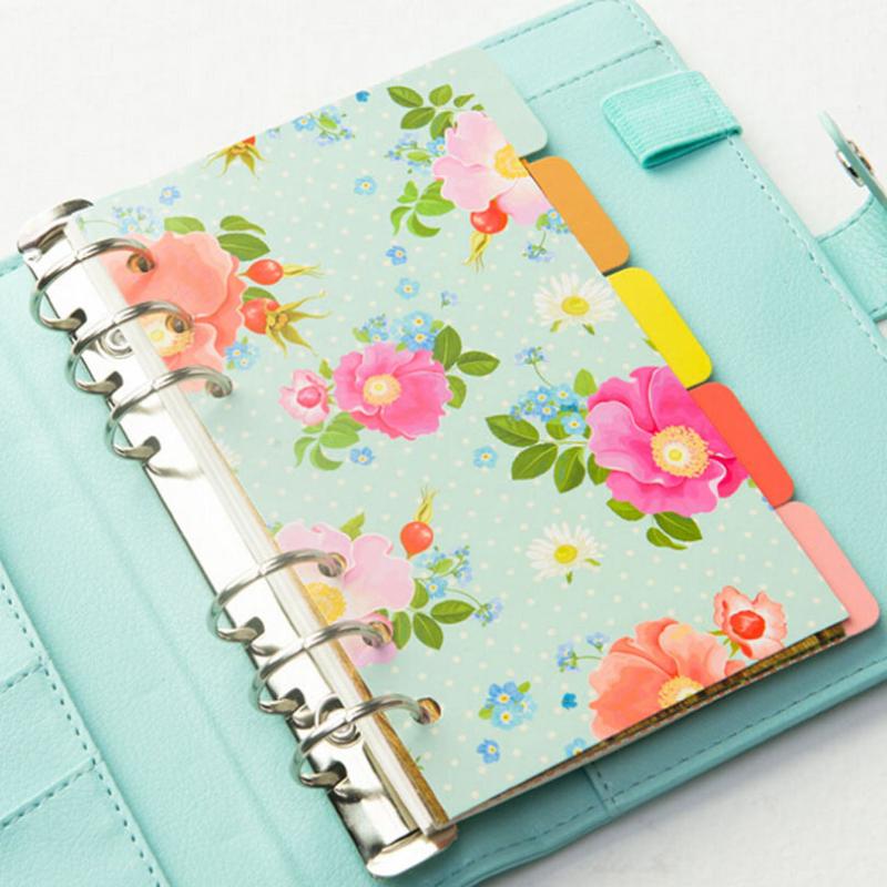 Dokibook A5 A6 Peggy Spiral Notebook Loose Leaf Separator Pages Flowers 5 sheets Separate Match filofax Kikkik
Dokibook A5 A6 Peggy Spiral Notebook Loose Leaf Separator Pages Flowers 5 sheets Separate Match filofax Kikkik