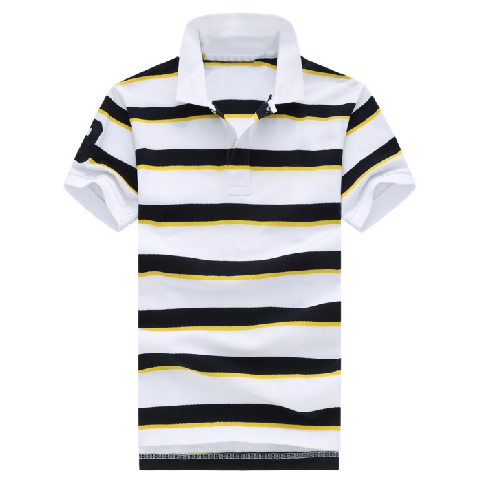 2022 Summer New Men Polos 100% Cotton Men's Sleeves Casual Fashion Men's Striped Lapel Polo Shirt 2 Colors S-XXL, White
2022 Summer New Men Polos 100% Cotton Men's Sleeves Casual Fashion Men's Striped Lapel Polo Shirt 2 Colors S-XXL, White