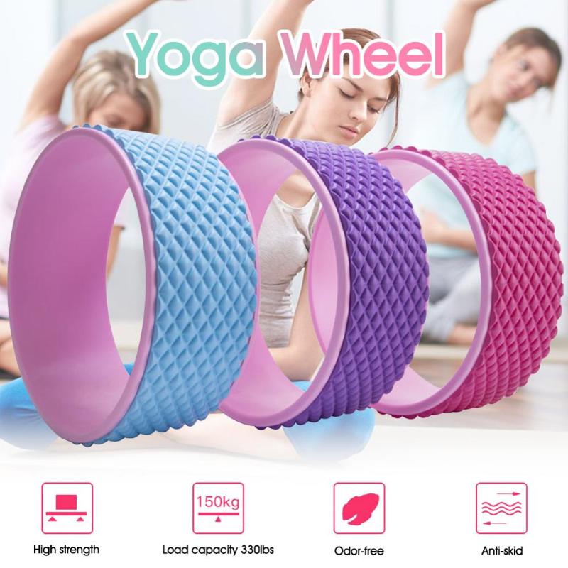 Yoga Wheel Stretching Circle Comfortable Non-Slip Padding, Improves Flexibility, Blue
Yoga Wheel Stretching Circle Comfortable Non-Slip Padding, Improves Flexibility, Blue