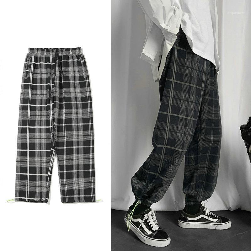 Men' Pants Men' Plaid Casual Harem Korean Man 2021 Loose Ankle-Length Trousers Harajuku Streetwear Joggers Male Clothing1, Black
Men' Pants Men' Plaid Casual Harem Korean Man 2021 Loose Ankle-Length Trousers Harajuku Streetwear Joggers Male Clothing1, Black