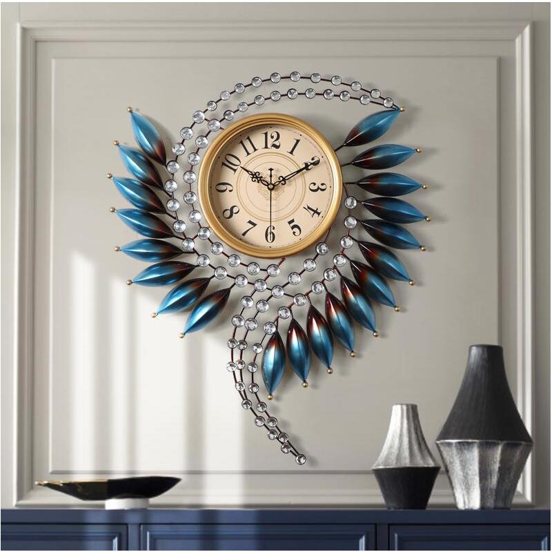 European Creative Wall Clocks Crafts Decoration Home Living Room Personality Minimalist Corridor Wall Hanging Metal Mute Clock
European Creative Wall Clocks Crafts Decoration Home Living Room Personality Minimalist Corridor Wall Hanging Metal Mute Clock