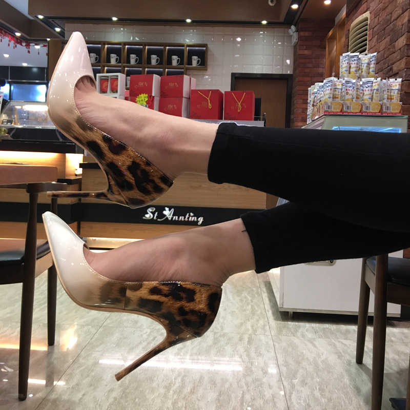 Black 2020 Free Cargo Mode Patent Leopard Poined Toe Stiletto Leap High Heels Pump Alto-sapatos Salto Alto Shoes V0hj, 39
Black 2020 Free Cargo Mode Patent Leopard Poined Toe Stiletto Leap High Heels Pump Alto-sapatos Salto Alto Shoes V0hj, 39