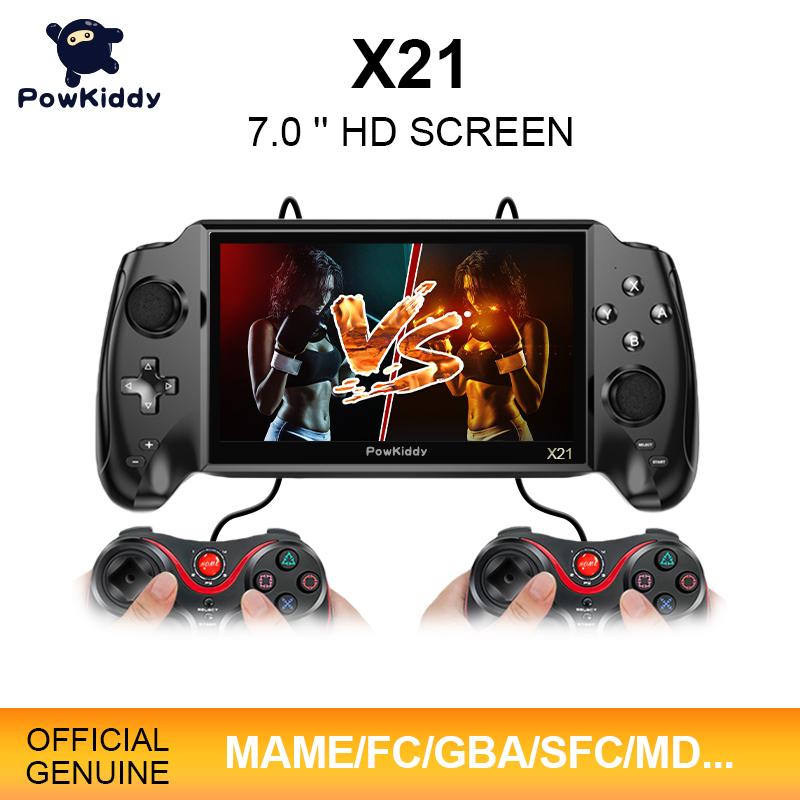 POWKIDDY X21 Portable Retro Handheld Bulit-in 3000 Game 7.0 Inch HD Screen Music/Video Player Children's Gift
POWKIDDY X21 Portable Retro Handheld Bulit-in 3000 Game 7.0 Inch HD Screen Music/Video Player Children's Gift