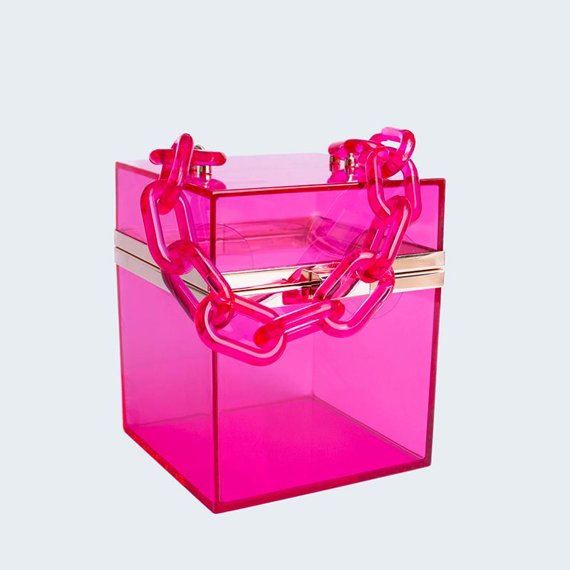 Colorful Fashion Transparent Bag Women Evening Party Bag Bridal Wedding Tote Holiday Clear Acrylic Square Box
Colorful Fashion Transparent Bag Women Evening Party Bag Bridal Wedding Tote Holiday Clear Acrylic Square Box