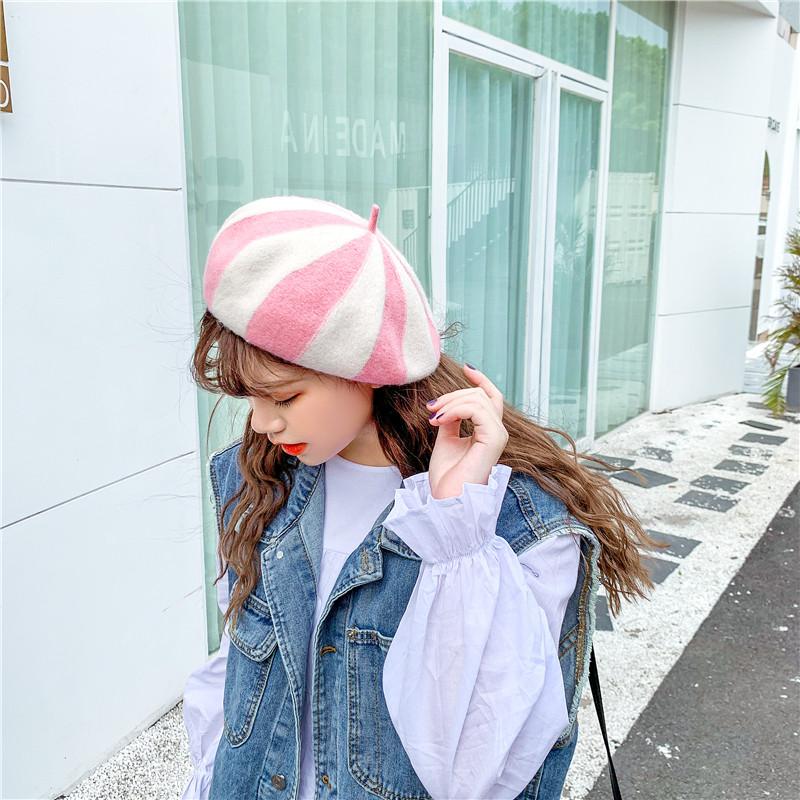 Beret Hat Women Flat Cap Women Winter Hat Fashion Patchwork Headgear Warm Ear Warm Earmuff Cap Berret Femme #2O04, Brown
Beret Hat Women Flat Cap Women Winter Hat Fashion Patchwork Headgear Warm Ear Warm Earmuff Cap Berret Femme #2O04, Brown
