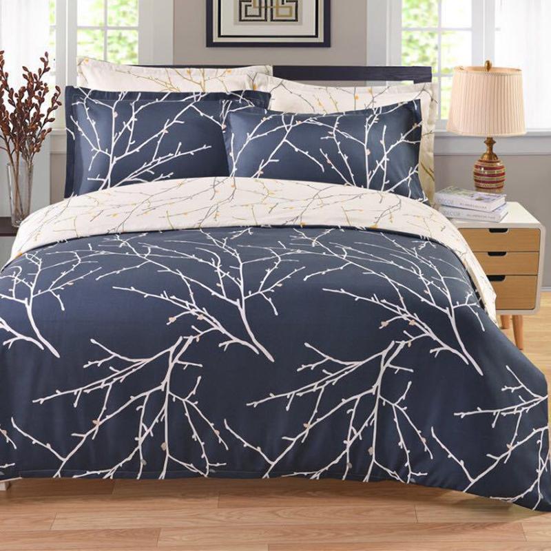 3Pcs Hot Sale Simple Style Branches Bedding Set Duvet Cover Set Pillowcase Comfortable Bedding Sets Bedclothes Bed Linen, White
3Pcs Hot Sale Simple Style Branches Bedding Set Duvet Cover Set Pillowcase Comfortable Bedding Sets Bedclothes Bed Linen, White
