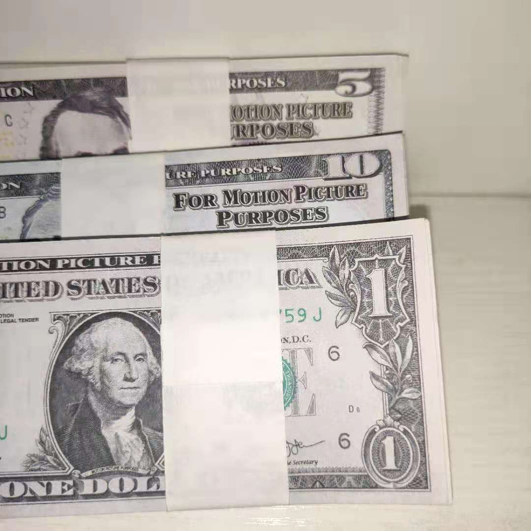 USA Dollars Prop money Movie Banknote Paper Novelty Toys 1 5 10 20 50 100 Dollar Currency Party Fake Money Children Gift 28
USA Dollars Prop money Movie Banknote Paper Novelty Toys 1 5 10 20 50 100 Dollar Currency Party Fake Money Children Gift 28