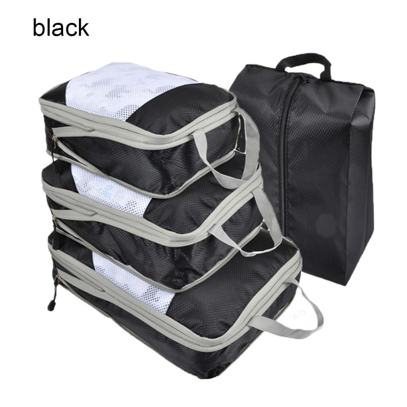 Travel Storage Bag Suitcase Compression Luggage Organizer Set Hanging Compression Packing Cubes For Clothing Underwear Shoes
Travel Storage Bag Suitcase Compression Luggage Organizer Set Hanging Compression Packing Cubes For Clothing Underwear Shoes