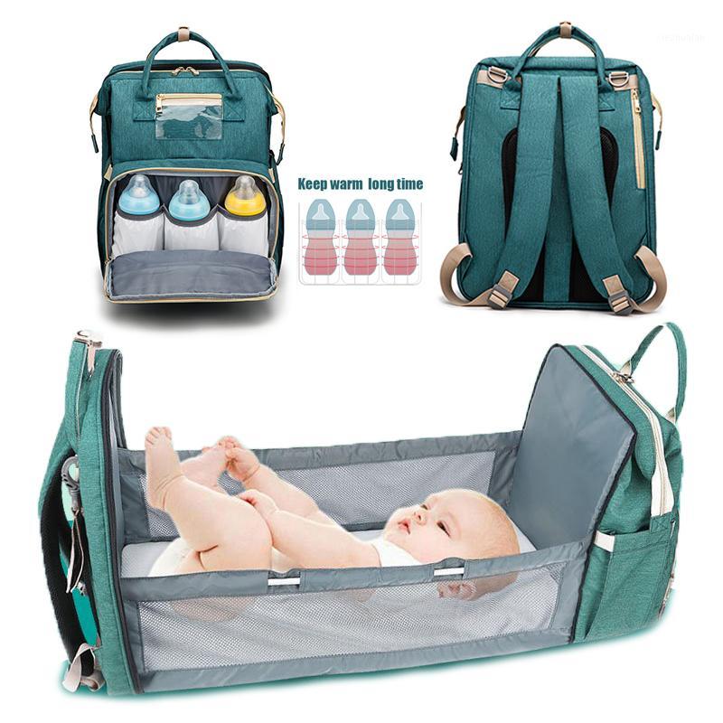 Folding Portable Baby Crib Baby FoldingBed Mommy Bag 2-in-1 multifunctional backpack diaper bag crib Mummy Backpack Waterproof1, Beige
Folding Portable Baby Crib Baby FoldingBed Mommy Bag 2-in-1 multifunctional backpack diaper bag crib Mummy Backpack Waterproof1, Beige