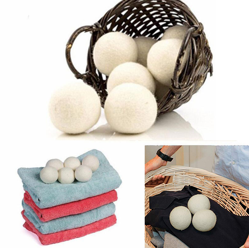 Wool Dryer Balls Premium Reusable Natural Fabric Softener Static Reduces Helps Dry Clothes in Laundry Quicker
Wool Dryer Balls Premium Reusable Natural Fabric Softener Static Reduces Helps Dry Clothes in Laundry Quicker
