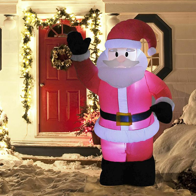 Large Inflatable Santa Claus Outdoor Garden Christmas LED Night Light Claus 4FT 120cm Light Effects For Christmas Decor Toys
Large Inflatable Santa Claus Outdoor Garden Christmas LED Night Light Claus 4FT 120cm Light Effects For Christmas Decor Toys