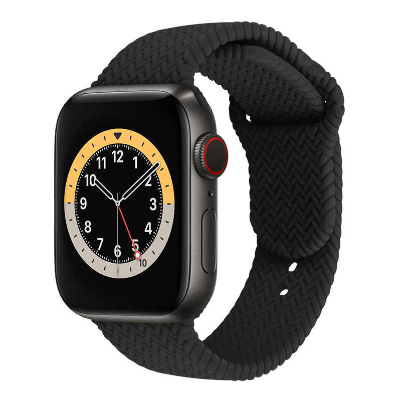 Band For Apple watch strap 44mm 40mm 45mm 41mm 38mm 42mm Braided pulseira Silicone bracelet correa iWatch series 7 3 4 5 SE
Band For Apple watch strap 44mm 40mm 45mm 41mm 38mm 42mm Braided pulseira Silicone bracelet correa iWatch series 7 3 4 5 SE