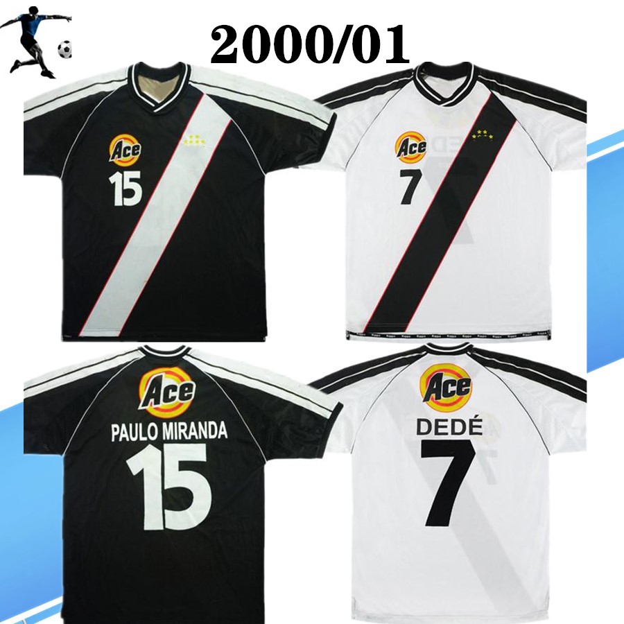 2000 2001 Retro Vasco Da Gama Home away soccer jerseys 00 01 ROMARIO DEDE LUIZAO Soccer shirt Vasco Da Gama classic football Shirt, 2000/01 away
2000 2001 Retro Vasco Da Gama Home away soccer jerseys 00 01 ROMARIO DEDE LUIZAO Soccer shirt Vasco Da Gama classic football Shirt, 2000/01 away