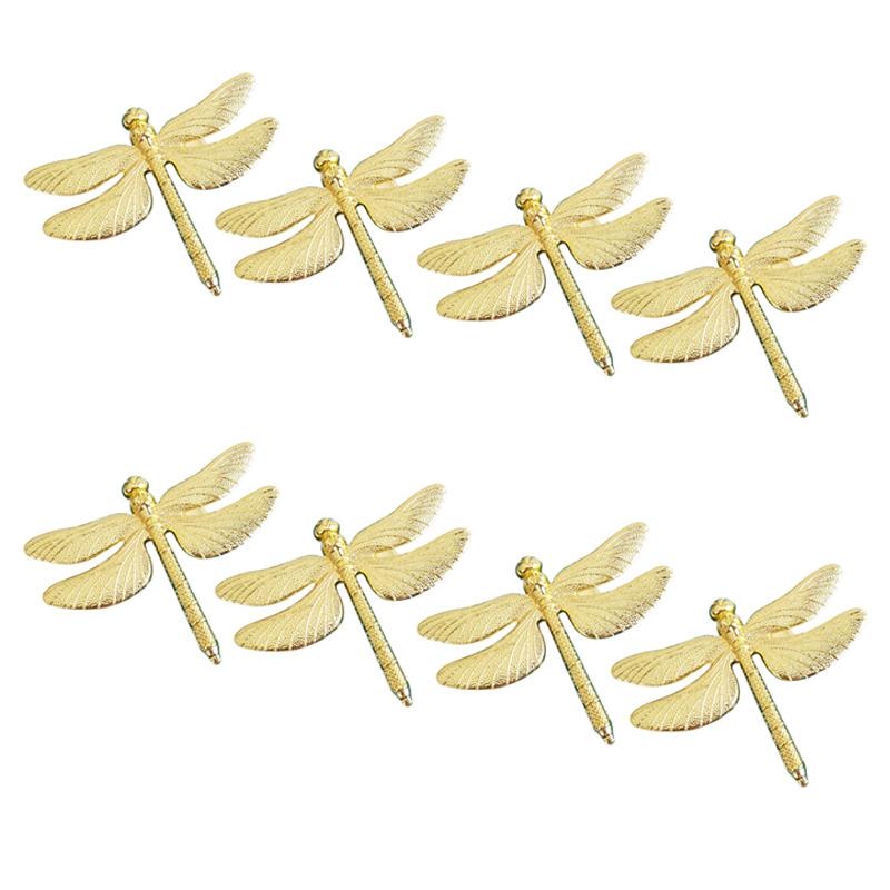 8PCS Dragonfly Napkin Ring Gold DIY Hotel Wedding Banquet Table Display Metal Napkin Buckle Christmas Decoration
8PCS Dragonfly Napkin Ring Gold DIY Hotel Wedding Banquet Table Display Metal Napkin Buckle Christmas Decoration