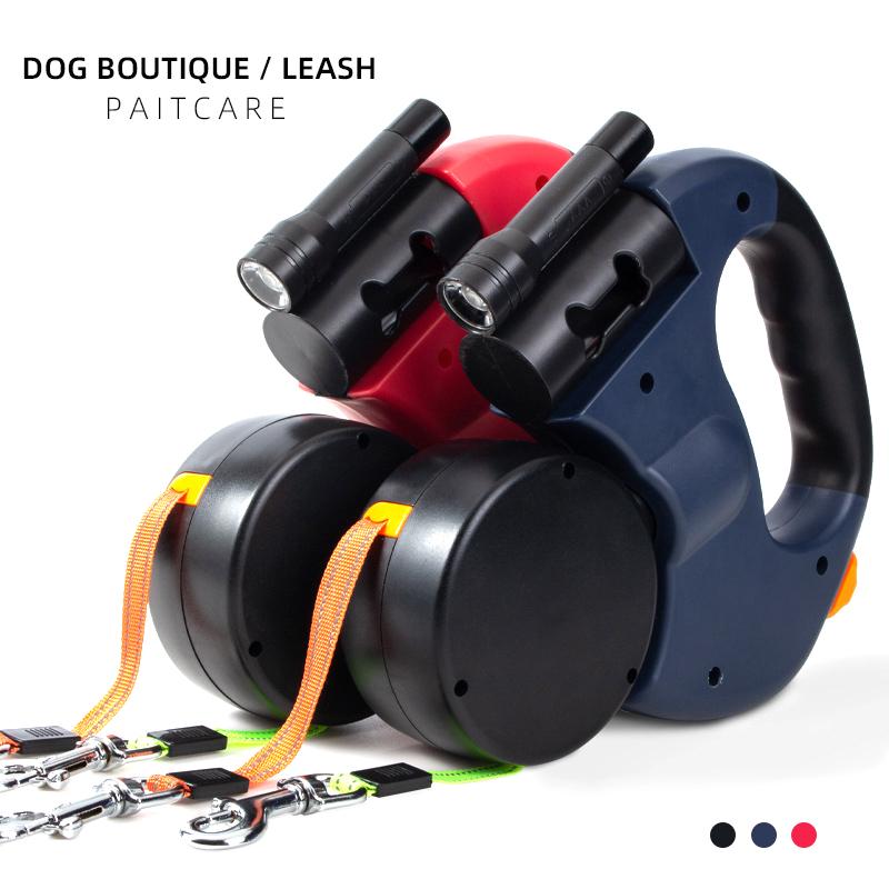 Dog LED Automatic Retractable Traction Rope With Two-headed And Plastic Bag Box Dog Leash Chain Pet Supplies Leash
Dog LED Automatic Retractable Traction Rope With Two-headed And Plastic Bag Box Dog Leash Chain Pet Supplies Leash