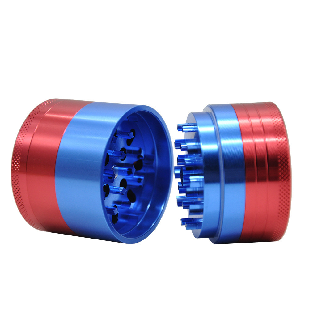 Aviation aluminum Grinders 50MM five layer new classic convex tooth smoke herb crusher
Aviation aluminum Grinders 50MM five layer new classic convex tooth smoke herb crusher