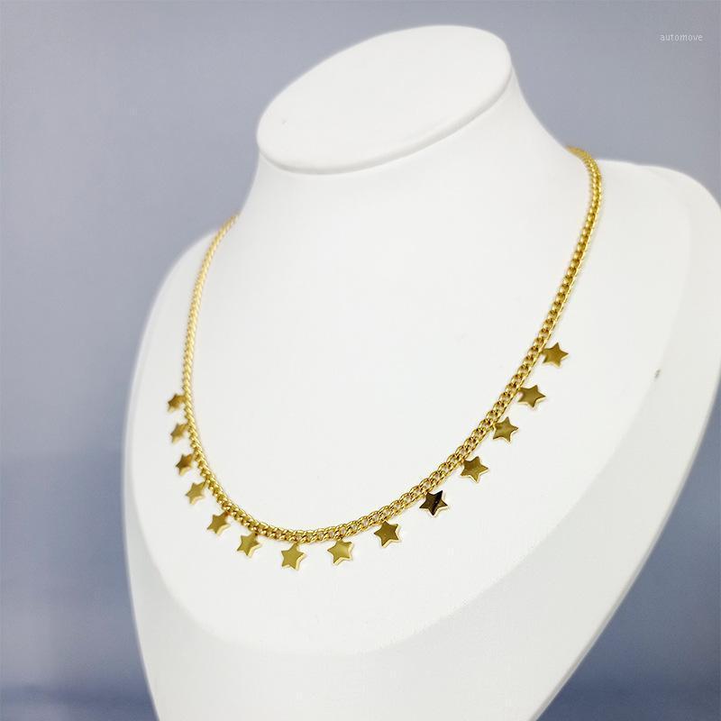 Mini Disc Titanium Steel Necklace Women Gold Concise Moon Star Necklace Female Sweet Jewelry Gift1
Mini Disc Titanium Steel Necklace Women Gold Concise Moon Star Necklace Female Sweet Jewelry Gift1