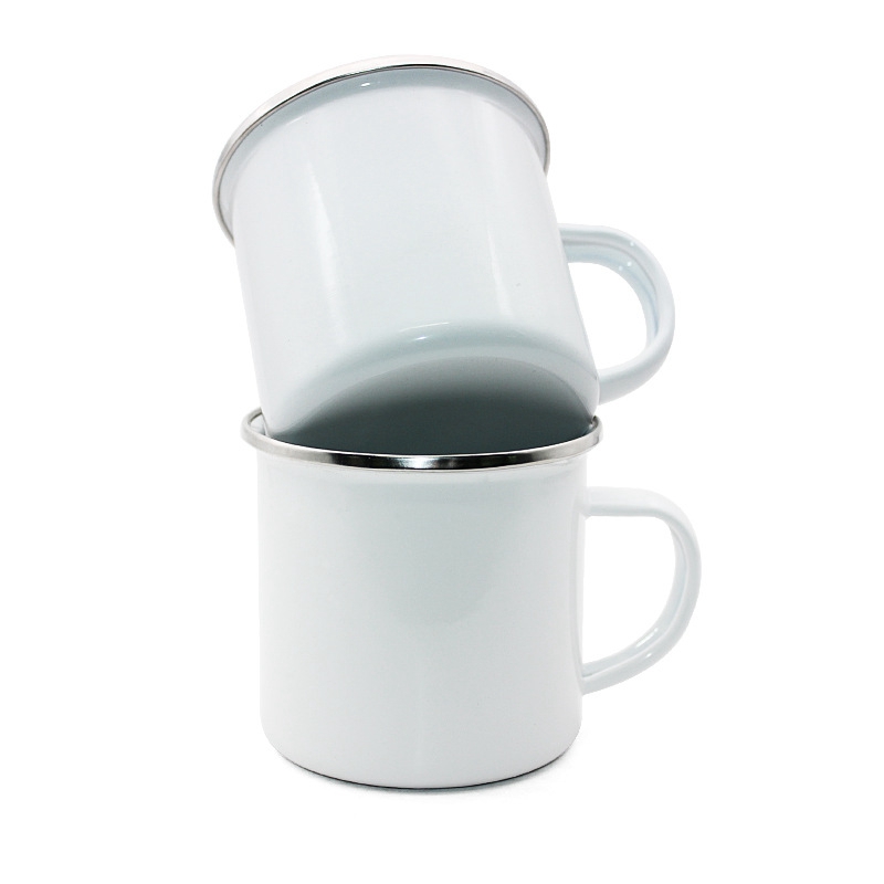 Sublimation Enamel Coffee Mug 12oz Camping Mug Metal Blank Coffee Cup Enamel Steel Tumblers Sea Shipping HHA1715, White
Sublimation Enamel Coffee Mug 12oz Camping Mug Metal Blank Coffee Cup Enamel Steel Tumblers Sea Shipping HHA1715, White