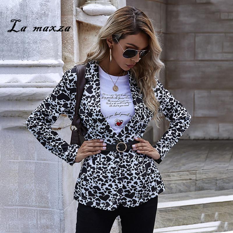 Autumn Fashion Print Women Blazers Casual Vintage Long Sleeves Slim Blazers, As pic
Autumn Fashion Print Women Blazers Casual Vintage Long Sleeves Slim Blazers, As pic