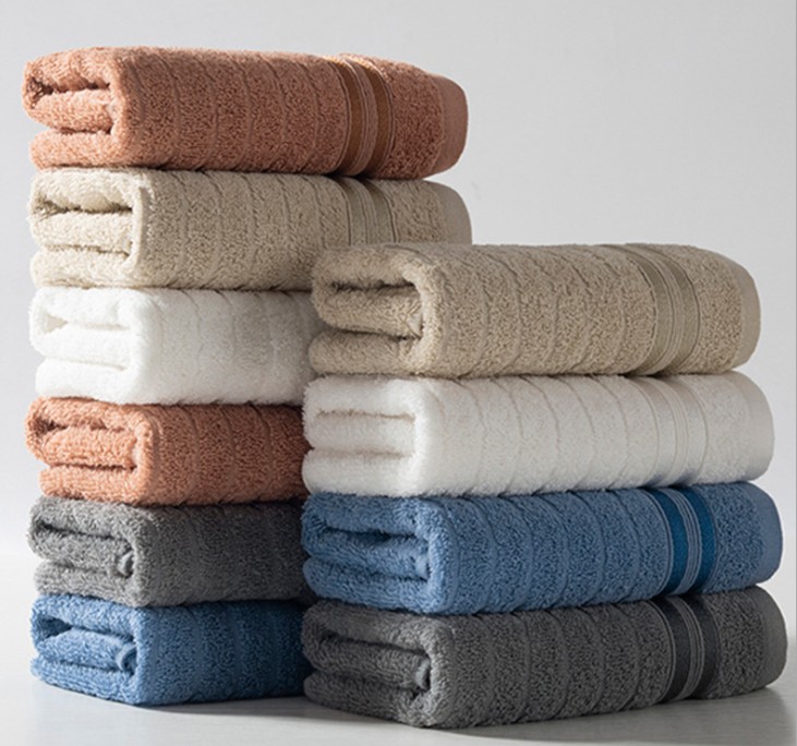 stripe solid color Towel soft water absorbent household face towel adult Cotton towel 5 colors, As pic
stripe solid color Towel soft water absorbent household face towel adult Cotton towel 5 colors, As pic